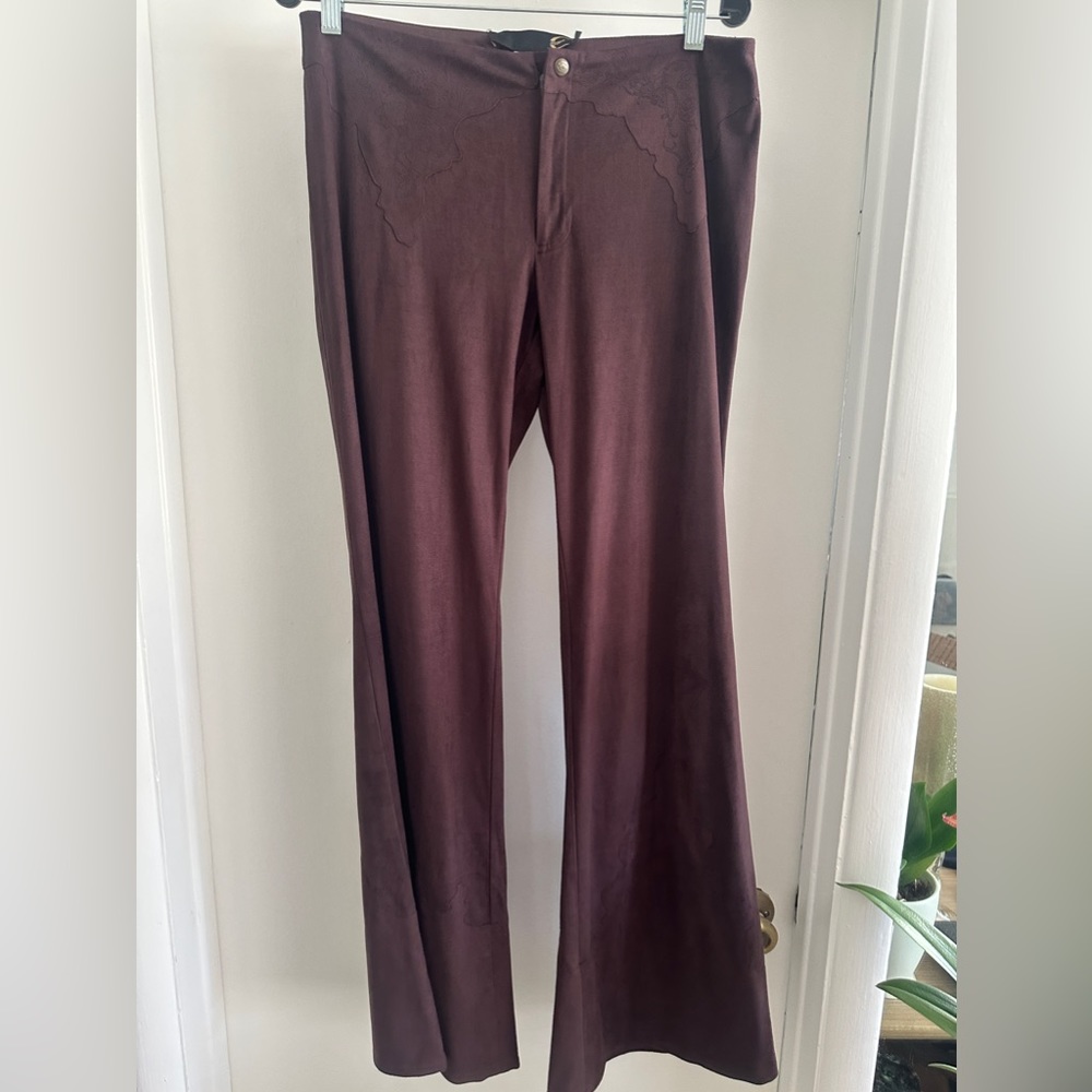 Roberto Cavalli suede pants barely worn great condition